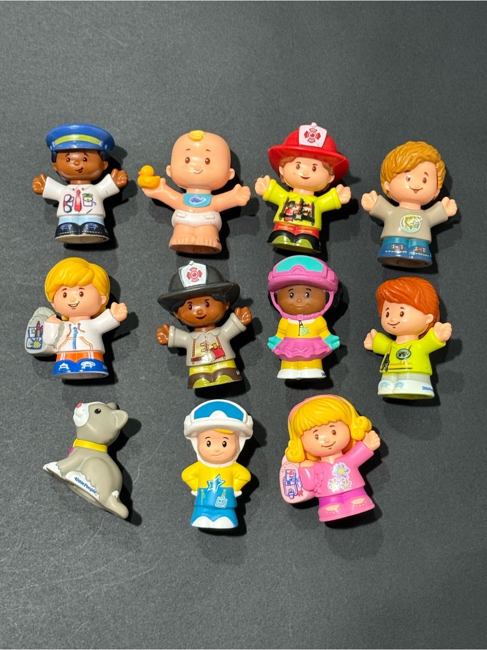 Fisher-Price Little People Figures Lot Girl Boy Figurines Set of 15
